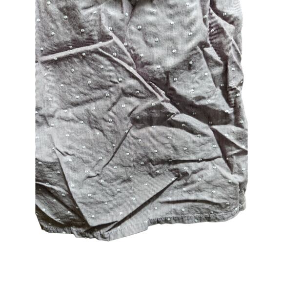 Modcloth Red and White Long Sleeve Peasant Style Midi Shirt Dress - Size 3XL - Picture 6 of 7